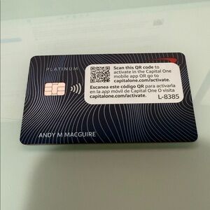 Black and White Office Card